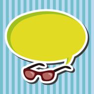 glasses theme elements vector eps N20