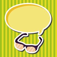 glasses theme elements vector eps N22