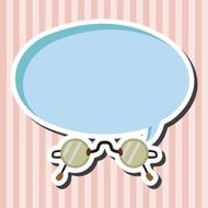 glasses theme elements vector eps N23