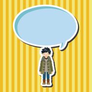boy man cartoon theme elements N94