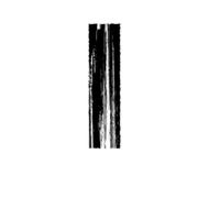 Letter l hand drawn with dry brush Lowercase