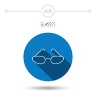 Glasses icon Reading accessory sign N14