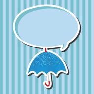 Umbrella theme elemets vector eps N33