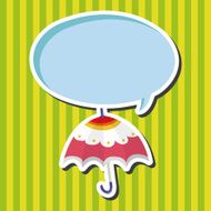 Umbrella theme elemets vector eps N39