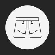 swim suit line icon N10