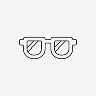 sunglasses line icon N17