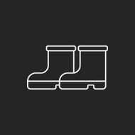 Rain boots line icon N7