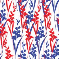 Seamless floral background pattern N48
