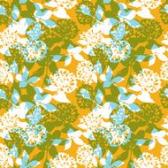 Seamless floral background pattern N50