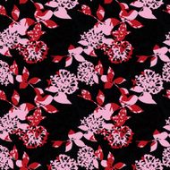 Seamless floral background pattern N52