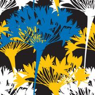 Seamless floral background pattern N54