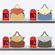 Women Bags With Sale Tags