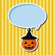 Halloween pumpkin theme elements N7