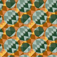 colorful abstract geometric shapes of mixed circles a