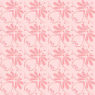 vector set seamless floral ornament N6