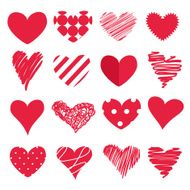 Set of hearts N4