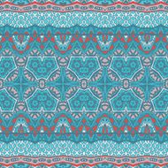 Vector Ethnic Abstract Seamless pattern background ornamental
