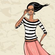 Beautiful Fashion Woman N9