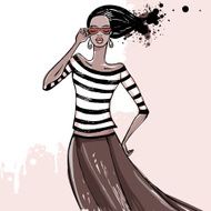 Beautiful Fashion Woman N12