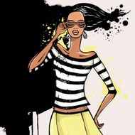 Beautiful Fashion Woman N13