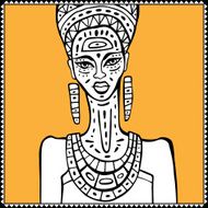 African Woman Portrait N3