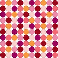 Circle round seamless pattern White isolated vector background wall paper N2
