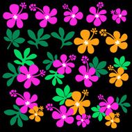 Hibiscus flower illustration N3