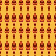 Seamless geometric vintage wallpaper vector N14