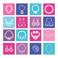 Set of jewelry women accessories