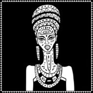 African Woman Portrait N4