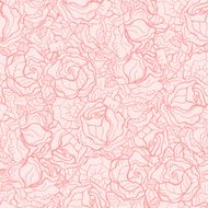 Seamless roses pattern N5
