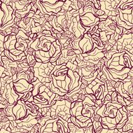 Seamless roses pattern N6