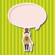 boy man cartoon theme elements N100