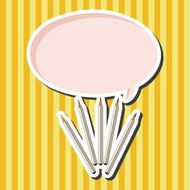 eye liner and eyeshadow theme elements vector eps N11