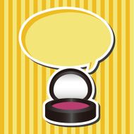 cosmetics theme elements vector eps N8