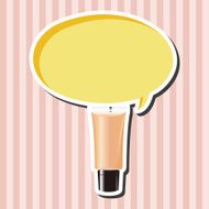 cosmetics foundation theme elements vector eps N3