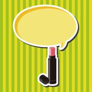 lipstick theme elements vector eps N10