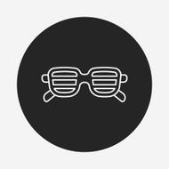 sunglasses line icon N18
