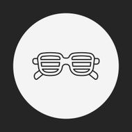 sunglasses line icon N20