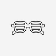 sunglasses line icon N21