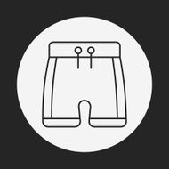 swim suit line icon N18