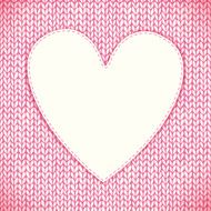 Romantic valentine&#039;s day knitted background N8