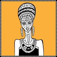 African Woman Portrait N5