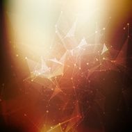 Abstract geometric background Wireframe mesh polygonal N2