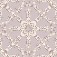 Seamless wallpapers in the style of Baroque Can be used N4