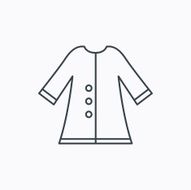 Cloak icon Protection jacket outerwear sign N7