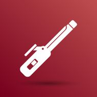 hair products theme curlers elements beauty icon N5
