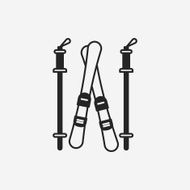 Ski board icon N4