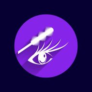 Illustration brushes mascara brush makeup eye eyelash N6