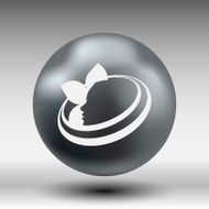 beauty icon skin care health vector design spa N4